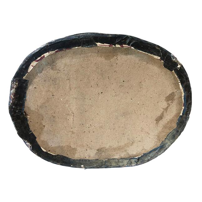 19th C. Wallpaper Box With Birds